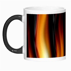 Dark Flame Pattern Morph Mugs by Nexatart