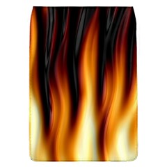 Dark Flame Pattern Flap Covers (l)  by Nexatart