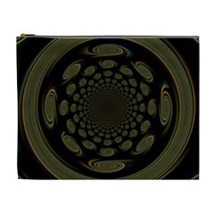 Dark Portal Fractal Esque Background Cosmetic Bag (xl) by Nexatart