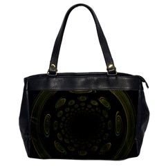 Dark Portal Fractal Esque Background Office Handbags by Nexatart