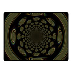 Dark Portal Fractal Esque Background Fleece Blanket (small) by Nexatart