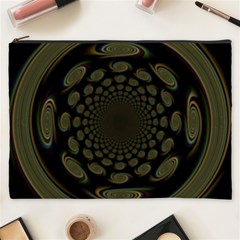 Dark Portal Fractal Esque Background Cosmetic Bag (xxxl)  by Nexatart