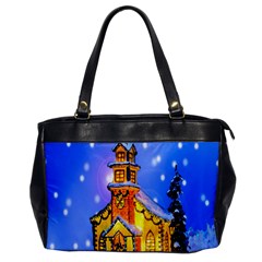 Winter Church Office Handbags by Nexatart