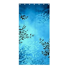 Blue Night Portrait Background Shower Curtain 36  X 72  (stall)  by Nexatart