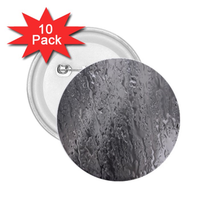 Water Drops 2.25  Buttons (10 pack) 