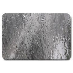 Water Drops Large Doormat  by Nexatart