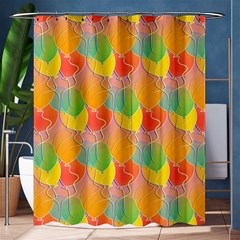 Birthday Balloons Shower Curtain 60  X 72  (medium)  by Nexatart