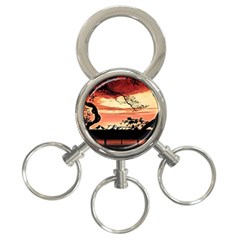 Autumn Song Autumn Spreading Its Wings All Around 3-ring Key Chains by Nexatart