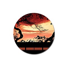 Autumn Song Autumn Spreading Its Wings All Around Magnet 3  (round) by Nexatart