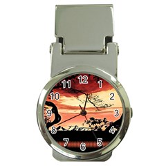 Autumn Song Autumn Spreading Its Wings All Around Money Clip Watches by Nexatart