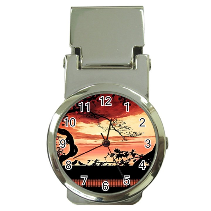 Autumn Song Autumn Spreading Its Wings All Around Money Clip Watches