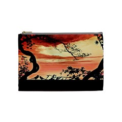 Autumn Song Autumn Spreading Its Wings All Around Cosmetic Bag (medium)  by Nexatart