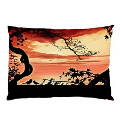 Autumn Song Autumn Spreading Its Wings All Around Pillow Case (two Sides) by Nexatart