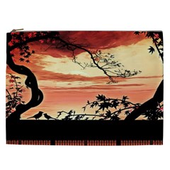 Autumn Song Autumn Spreading Its Wings All Around Cosmetic Bag (xxl)  by Nexatart