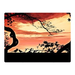 Autumn Song Autumn Spreading Its Wings All Around Double Sided Flano Blanket (mini)  by Nexatart