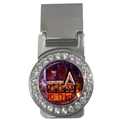 House In Winter Decoration Money Clips (cz)  by Nexatart