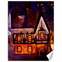 House In Winter Decoration Canvas 18  X 24   by Nexatart