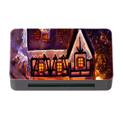 House In Winter Decoration Memory Card Reader With Cf by Nexatart