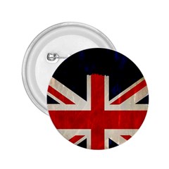 Flag Of Britain Grunge Union Jack Flag Background 2 25  Buttons by Nexatart