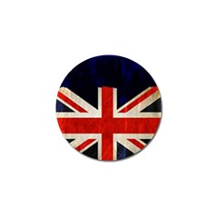 Flag Of Britain Grunge Union Jack Flag Background Golf Ball Marker (4 Pack) by Nexatart