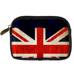 Flag Of Britain Grunge Union Jack Flag Background Digital Camera Cases by Nexatart