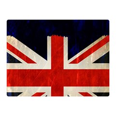 Flag Of Britain Grunge Union Jack Flag Background Double Sided Flano Blanket (mini)  by Nexatart