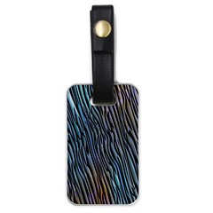 Abstract Background Wallpaper Luggage Tags (one Side)  by Nexatart