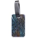 Abstract Background Wallpaper Luggage Tags (Two Sides) Front