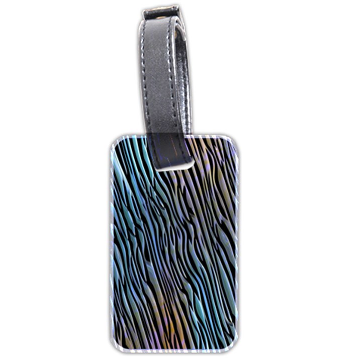 Abstract Background Wallpaper Luggage Tags (Two Sides)