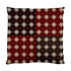 Decorative Pattern With Flowers Digital Computer Graphic Standard Cushion Case (one Side) by Nexatart