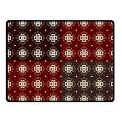 Decorative Pattern With Flowers Digital Computer Graphic Fleece Blanket (small) by Nexatart