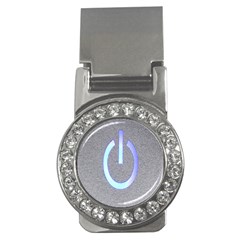 Close Up Of A Power Button Money Clips (CZ) 