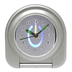 Close Up Of A Power Button Travel Alarm Clocks