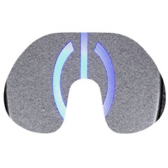 Close Up Of A Power Button Travel Neck Pillows