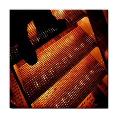 Magic Steps Stair With Light In The Dark Tile Coasters by Nexatart