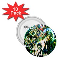 Dark Abstract Bubbles 1 75  Buttons (10 Pack) by Nexatart