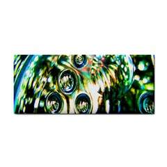 Dark Abstract Bubbles Cosmetic Storage Cases by Nexatart