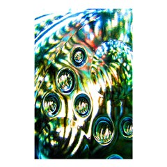 Dark Abstract Bubbles Shower Curtain 48  X 72  (small)  by Nexatart