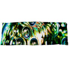 Dark Abstract Bubbles Body Pillow Case Dakimakura (two Sides) by Nexatart