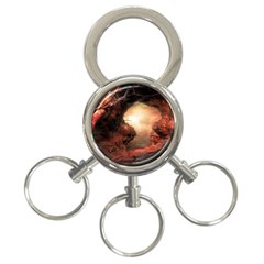 3d Illustration Of A Mysterious Place 3-ring Key Chains by Nexatart