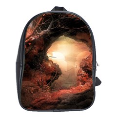 3d Illustration Of A Mysterious Place School Bags(large)  by Nexatart