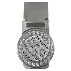 Metal Background With Round Holes Money Clips (cz)  by Nexatart