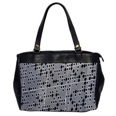 Metal Background With Round Holes Office Handbags by Nexatart