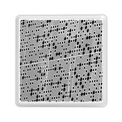 Metal Background With Round Holes Memory Card Reader (square)  by Nexatart