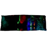 Illuminated Trees At Night Near Lake Body Pillow Case (Dakimakura) Body Pillow Case