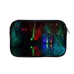 Illuminated Trees At Night Near Lake Apple Macbook Pro 13  Zipper Case by Nexatart