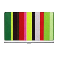 Stripe Background Business Card Holders by Nexatart