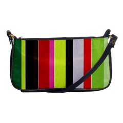 Stripe Background Shoulder Clutch Bags by Nexatart