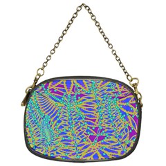 Abstract Floral Background Chain Purses (one Side)  by Nexatart