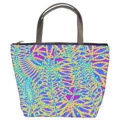 Abstract Floral Background Bucket Bags by Nexatart